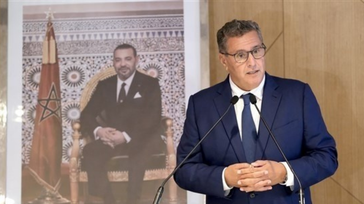 عزيز أخنوش رئيس الحكومة المغربية