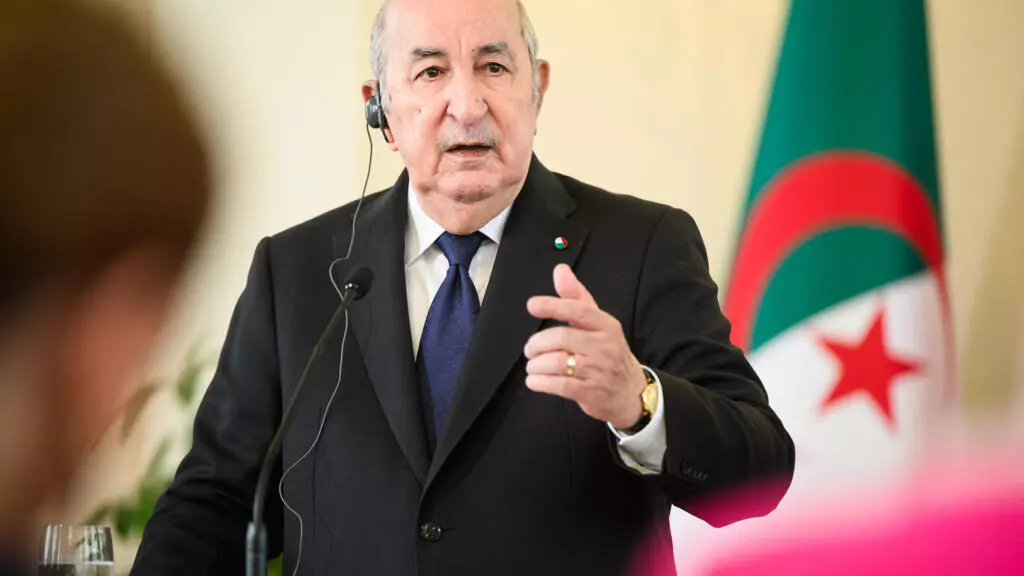 الرئيس الجزائري عبد المجيد تبون ( AFP - JURE MAKOVEC)