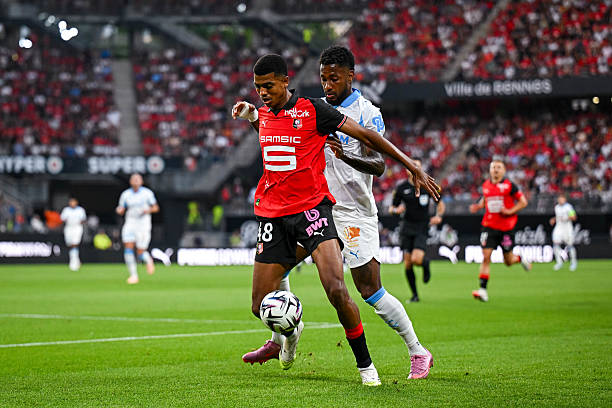 لاعب المنتخب المغربي للشباب عبد الحميد أيت بودلال (© Iconsport )