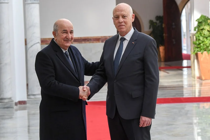 قيس سعيد و تبون