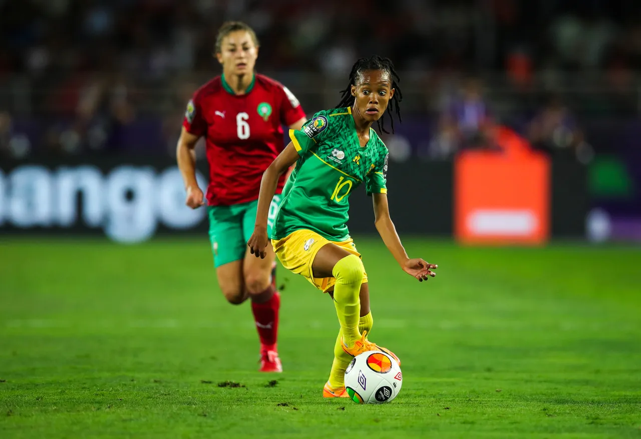 من مبارة نهائي 2022 بين المغرب و جنوب إفريقيا ©IconSport